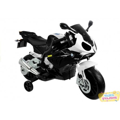 Elektrinis motociklas vaikams BMW S1000RR Juodas