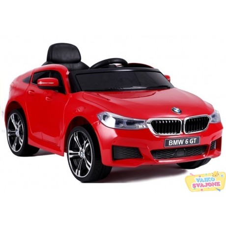 Elektromobilis vaikams BMW 6 GT Raudonas