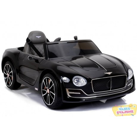 Elektromobilis vaikams Bentley Juodas lakuotas