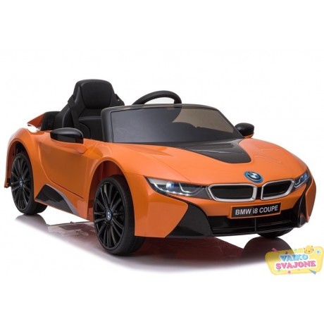 Elektromobilis vaikams BMW I8 JE1001 Oranžinis