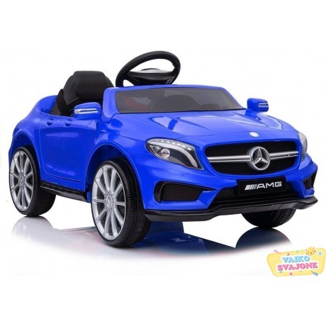 Elektromobilis vaikams Mercedes GLA 45 Mėlynas lakuotas