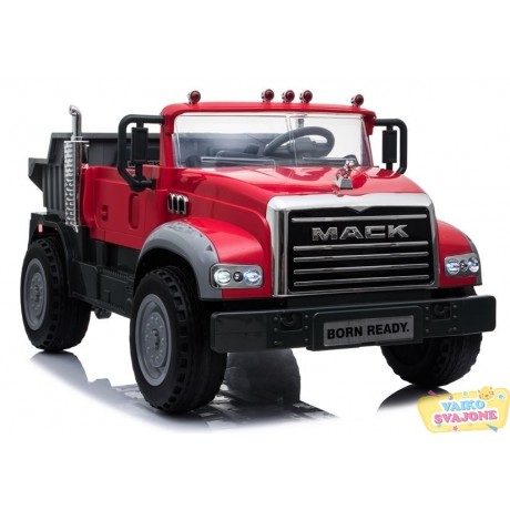 Elektromobilis vaikams Mack LB-8822 Raudonas