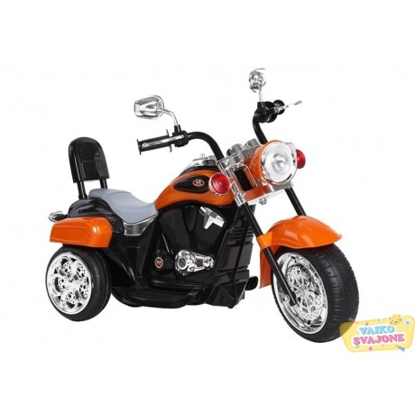 Elektrinis motociklas vaikams TR1501 Oranžinis