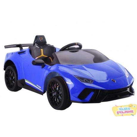 Elektromobilis vaikams Lamborghini Huracan Mėlynas