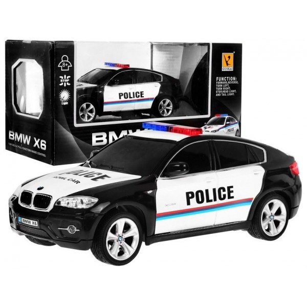 1:24 R/C licencijuotas „Bmw X6“ policijos automobilis