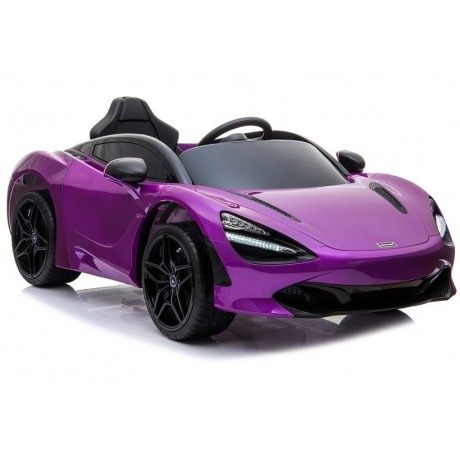 Elektromobilis vaikams McLaren 720S Violetinis lakuotas