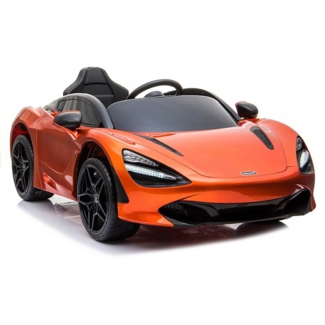 Elektromobilis vaikams McLaren 720S Oranžinis lakuotas