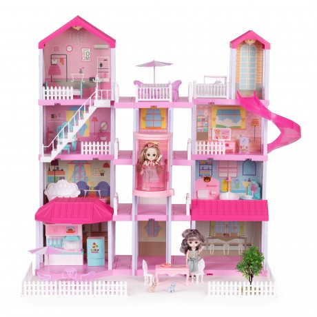 Didelis žaislinis namelis lėlėms "Princess House"