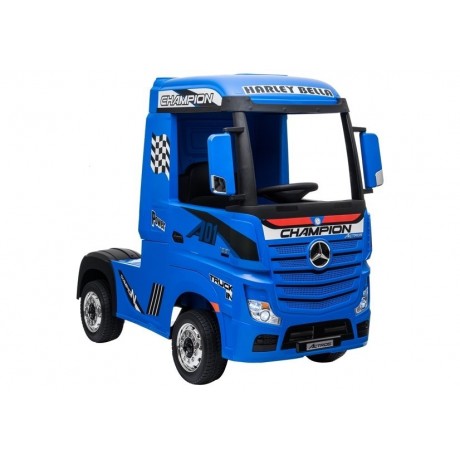 Elektrinis sunkvežimis vaikams Mercedes Actros Mėlynas